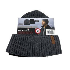 Bula Merino Wool Blend 2 Pack Beanies One Size